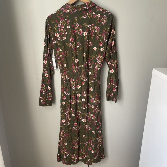 NWT Floral MIDI Dress BP By Nordstrom Womens Size Small - Picture 3 of 8